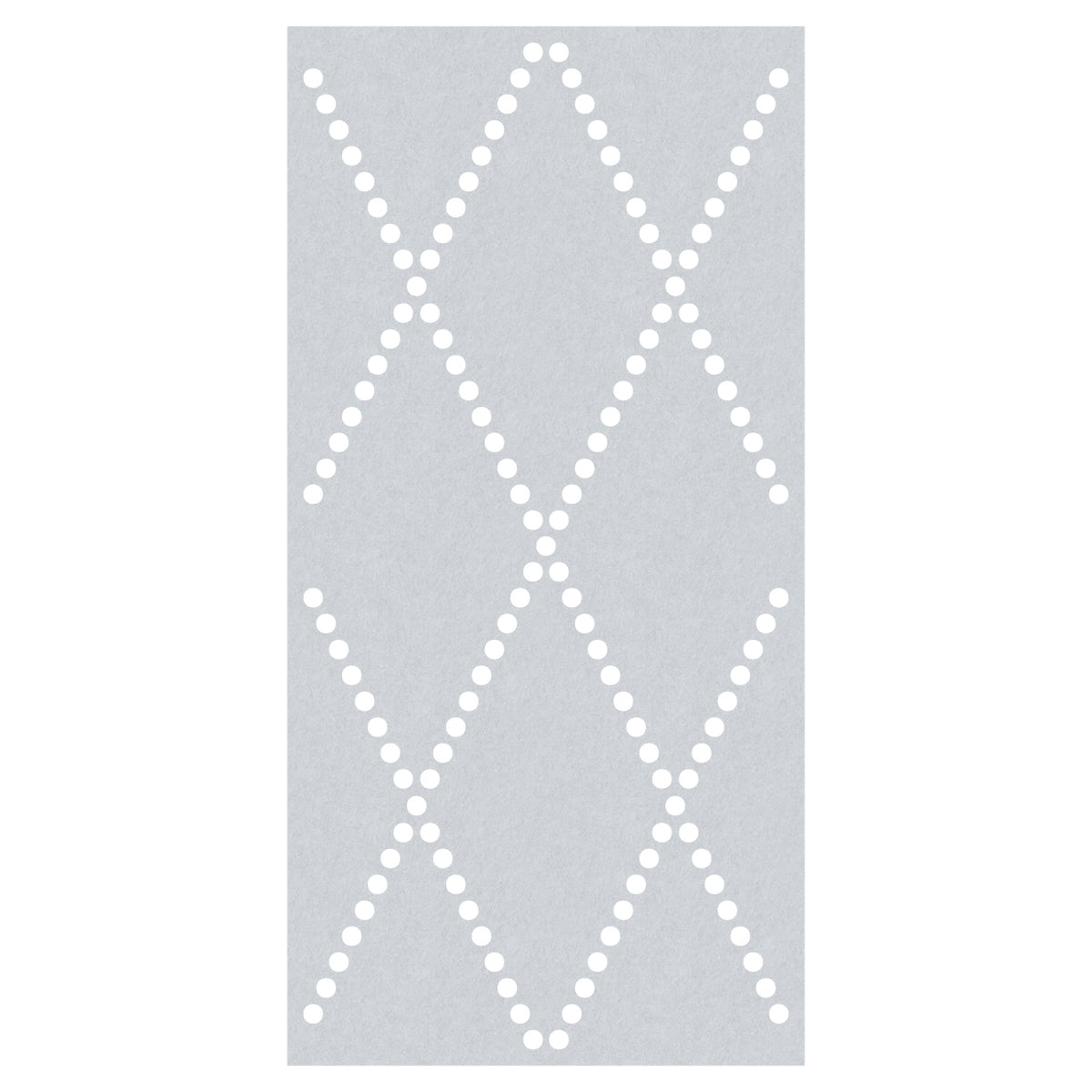 Acoustic Ceiling Tiles – Diamond – QTY 4 in White