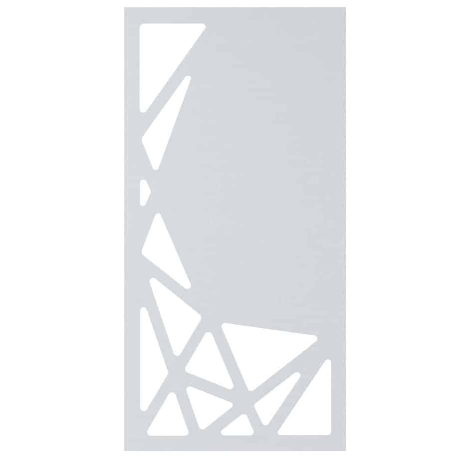 Hanging Room Divider - Carve in White