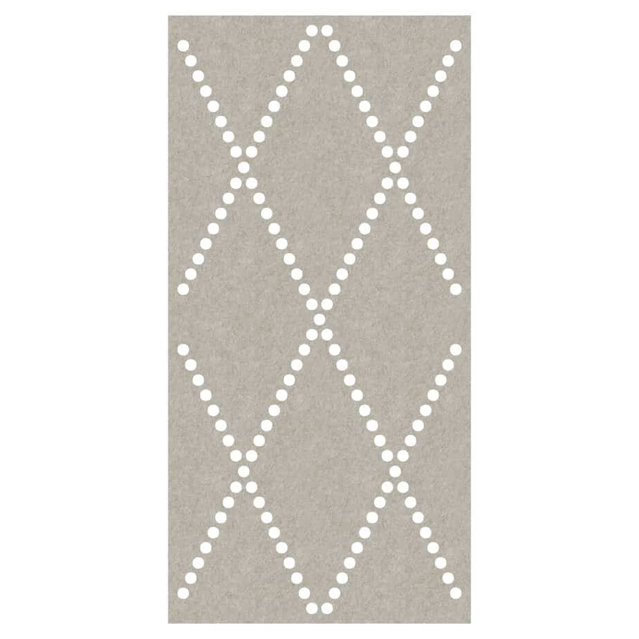 Acoustic Ceiling Tiles – Diamond – QTY 4 acoustic felt by Mumble By Design