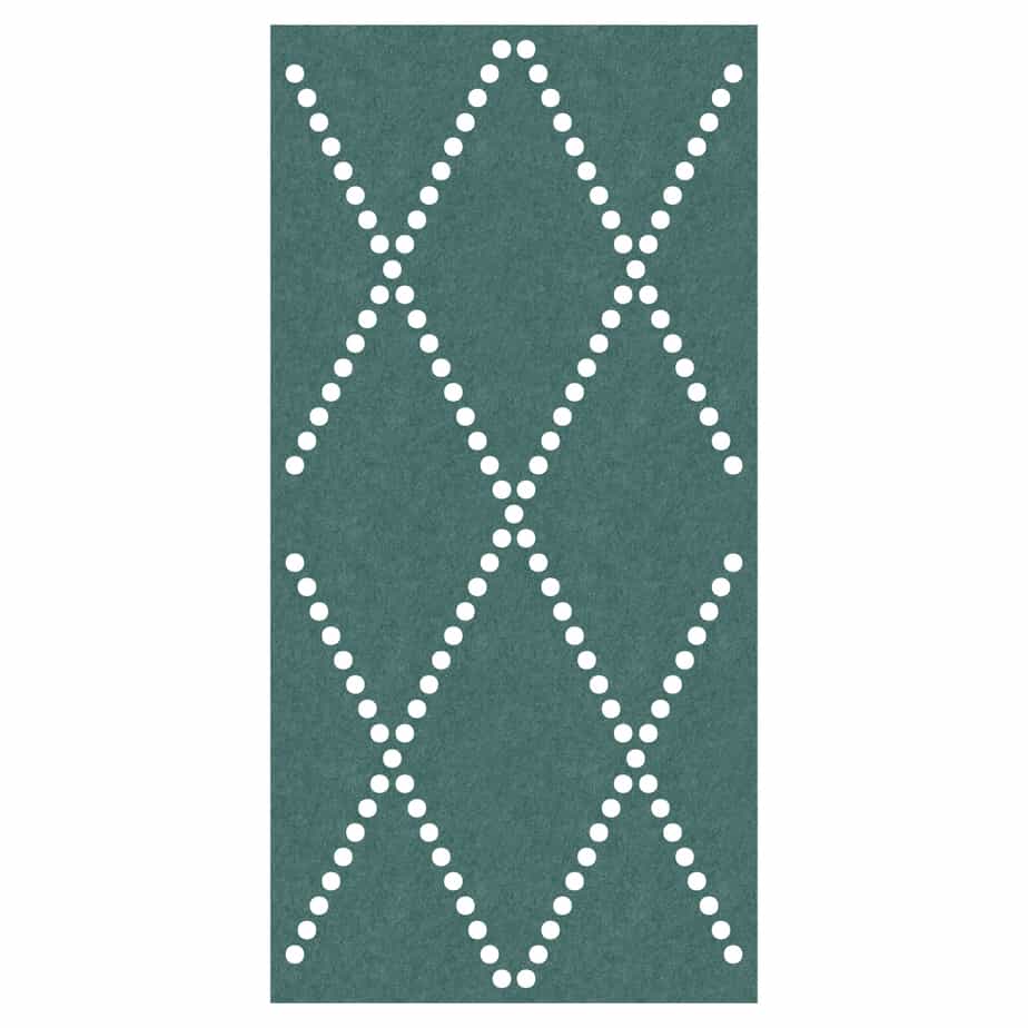 Acoustic Ceiling Tiles – Diamond – QTY 4 in Fern