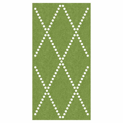 Acoustic Ceiling Tiles – Diamond – QTY 4 in Lime