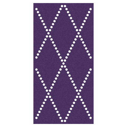 Acoustic Ceiling Tiles – Diamond – QTY 4 in Purple