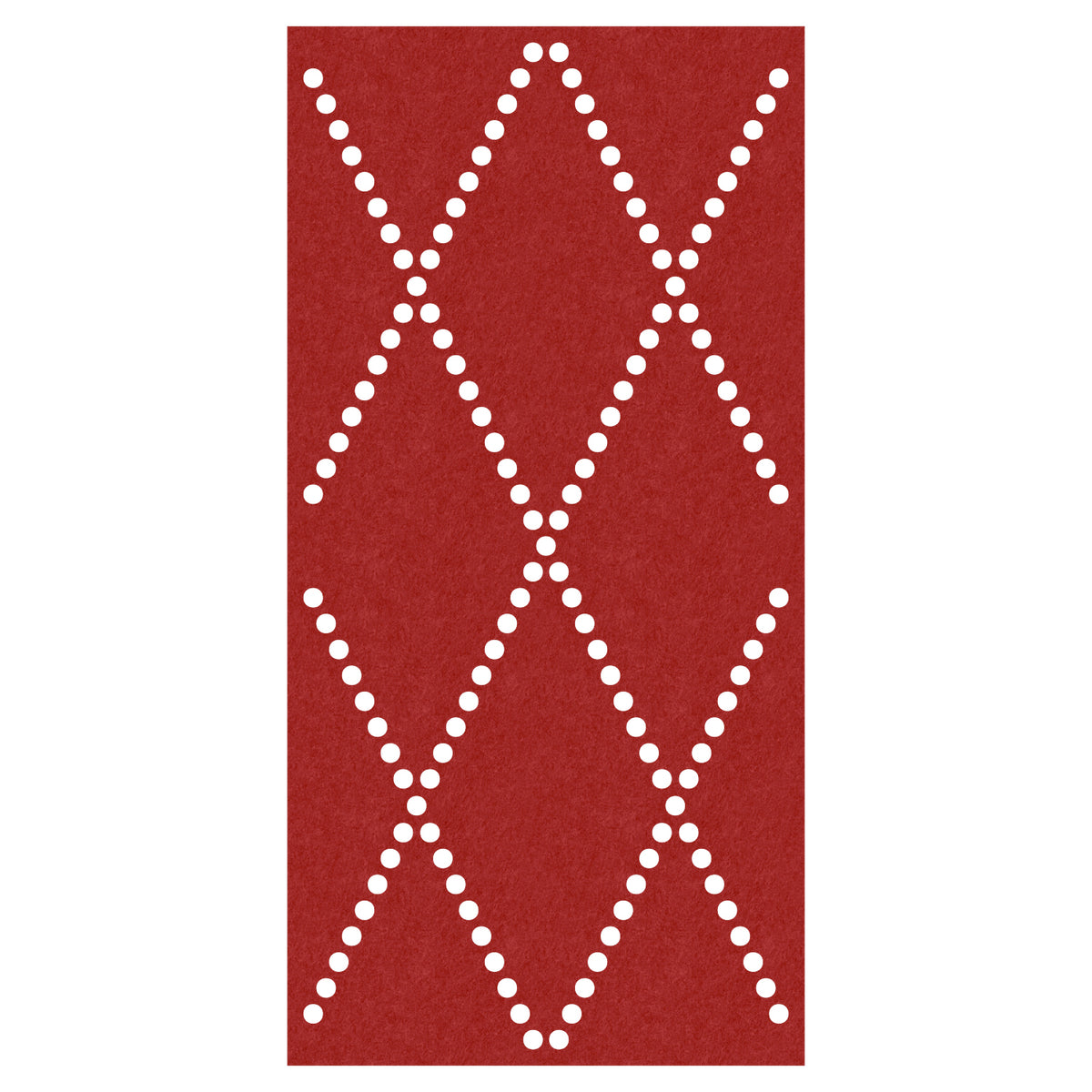 Acoustic Ceiling Tiles – Diamond – QTY 4 in Red