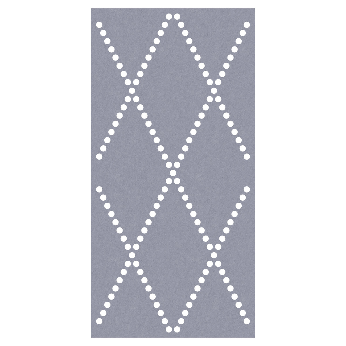 Acoustic Ceiling Tiles – Diamond – QTY 4 in Silver