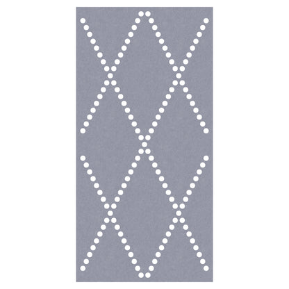 Acoustic Ceiling Tiles – Diamond – QTY 4 in Silver