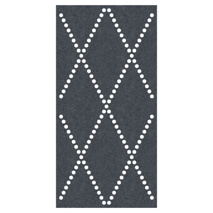 Acoustic Ceiling Tiles – Diamond – QTY 4 in Slate