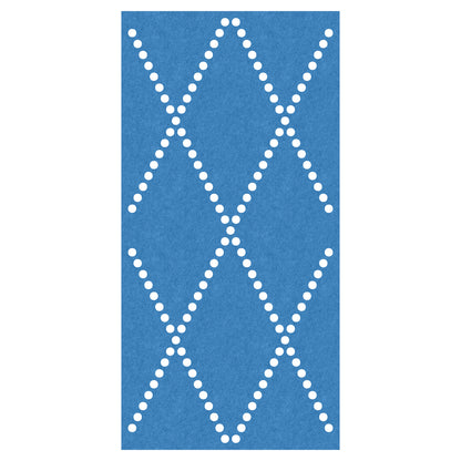 Acoustic Ceiling Tiles – Diamond – QTY 4 in Turquoise