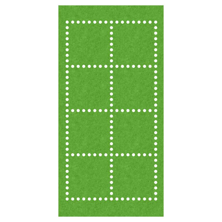 Acoustic Ceiling Tiles – Grid – QTY 4 in Green