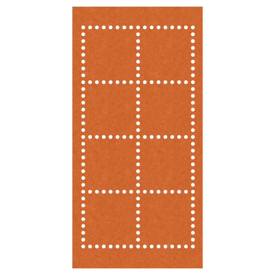 Acoustic Ceiling Tiles – Grid – QTY 4 in Orange