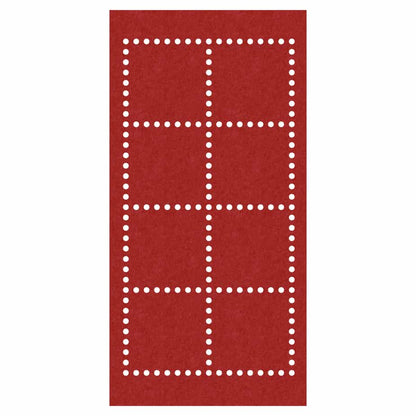 Acoustic Ceiling Tiles – Grid – QTY 4 in Red