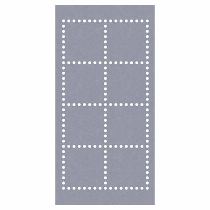 Acoustic Ceiling Tiles – Grid – QTY 4 in Silver