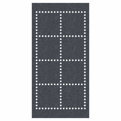 Acoustic Ceiling Tiles – Grid – QTY 4 in Slate