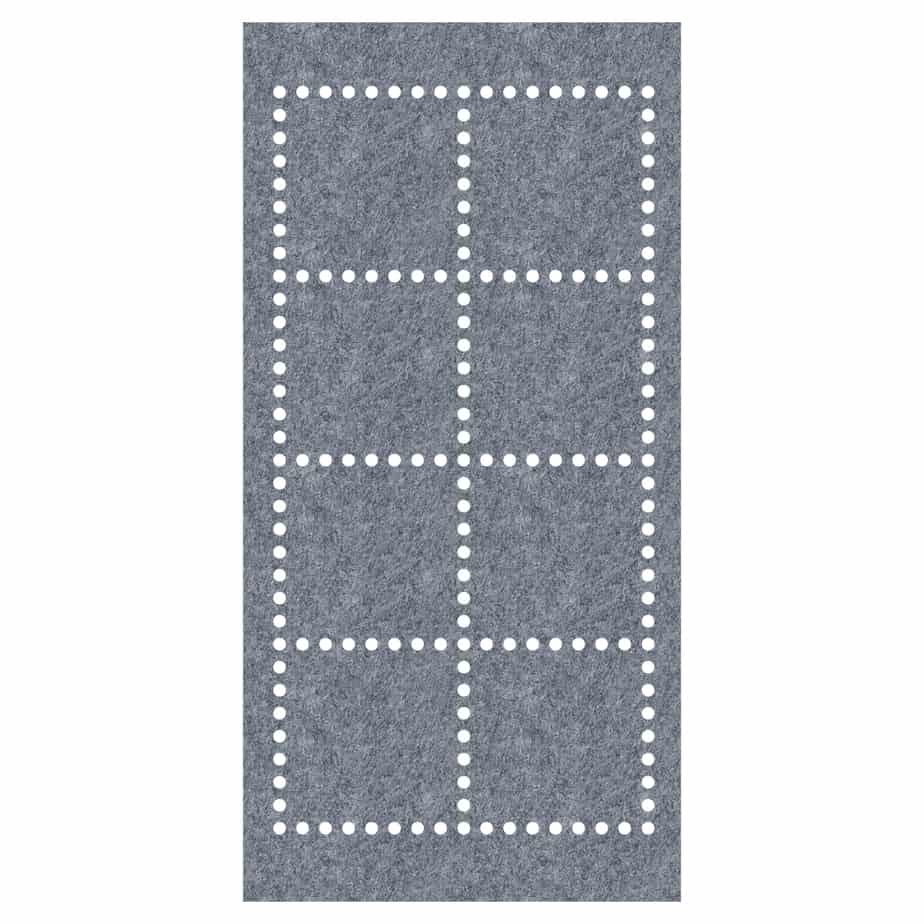 Acoustic Ceiling Tiles – Grid – QTY 4 acoustic felt by Mumble By Design