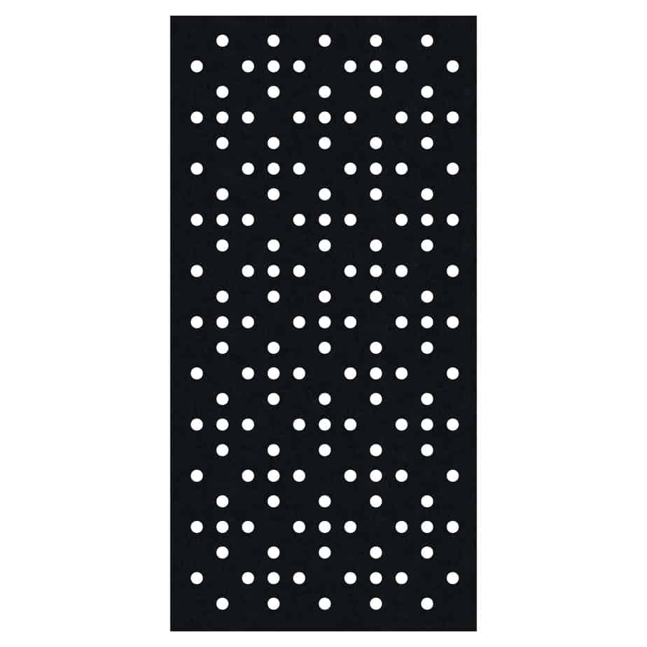 Acoustic Ceiling Tiles – Matrix – QTY 4 in Black