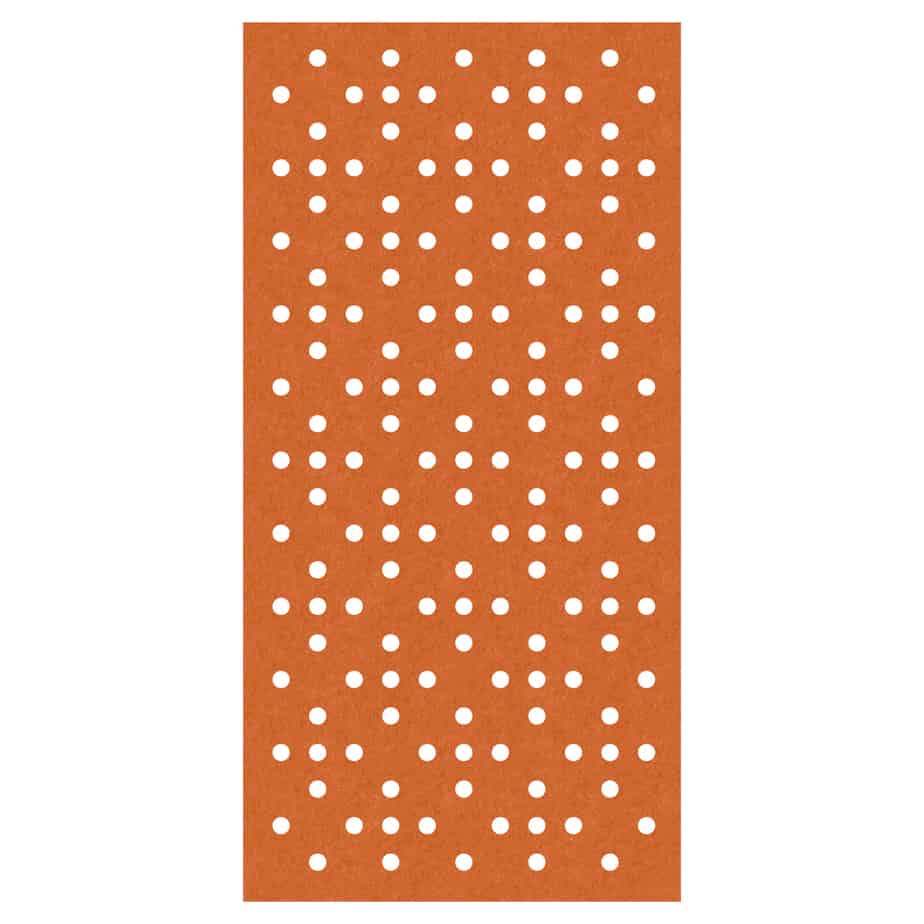 Acoustic Ceiling Tiles – Matrix – QTY 4 in Orange