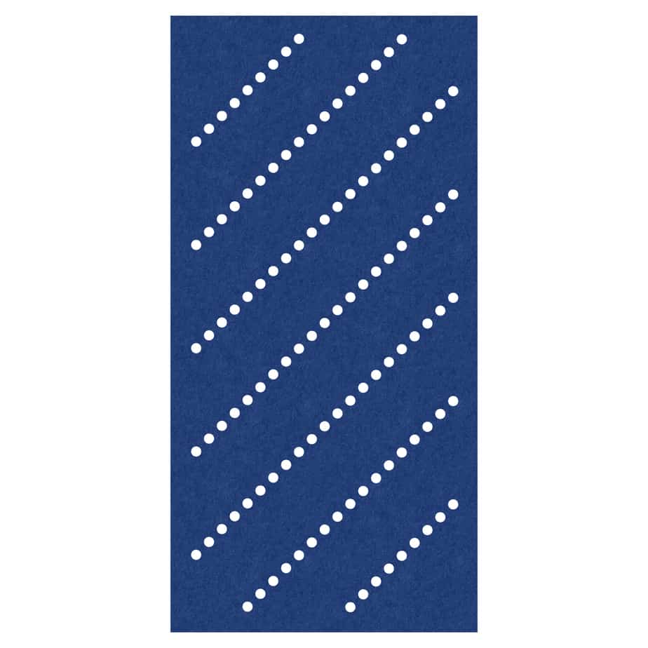 Acoustic Ceiling Tiles – Channel – QTY 4 in Blue