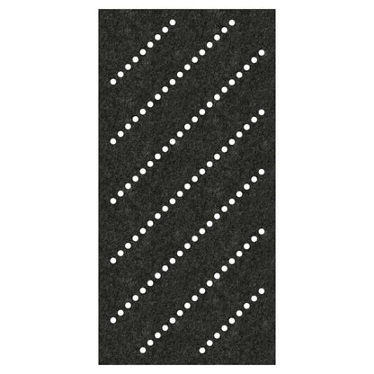 Acoustic Ceiling Tiles – Channel – QTY 4 in Charcoal