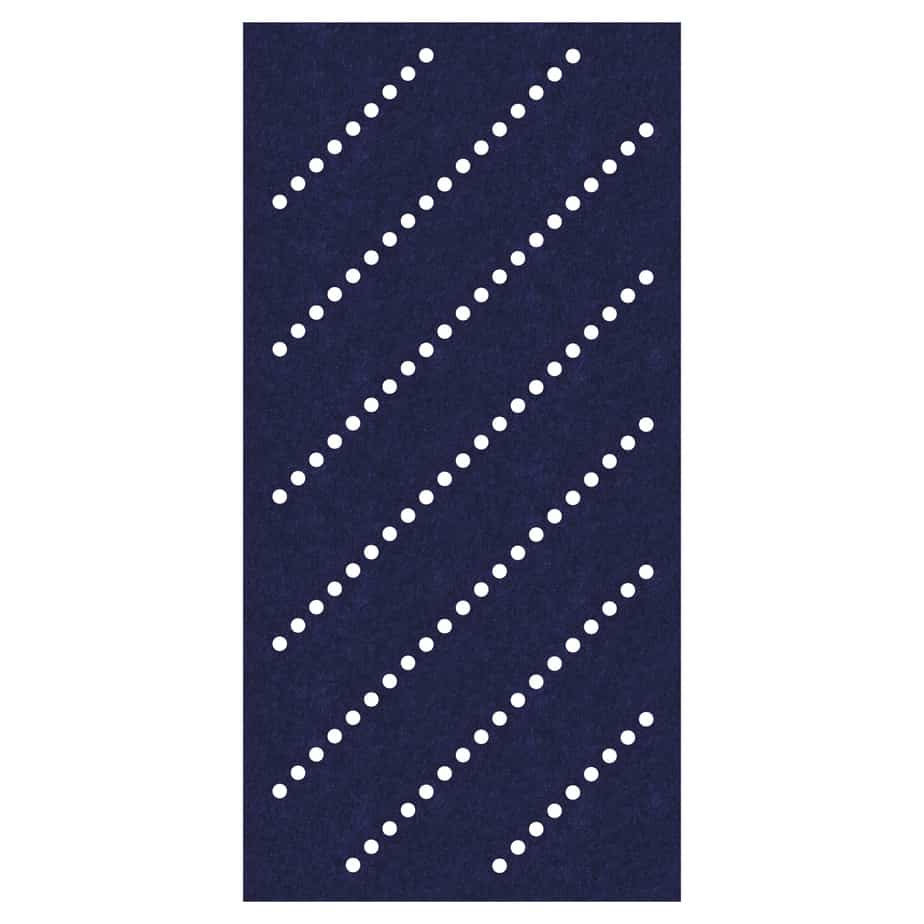 Acoustic Ceiling Tiles – Channel – QTY 4 in Cobalt