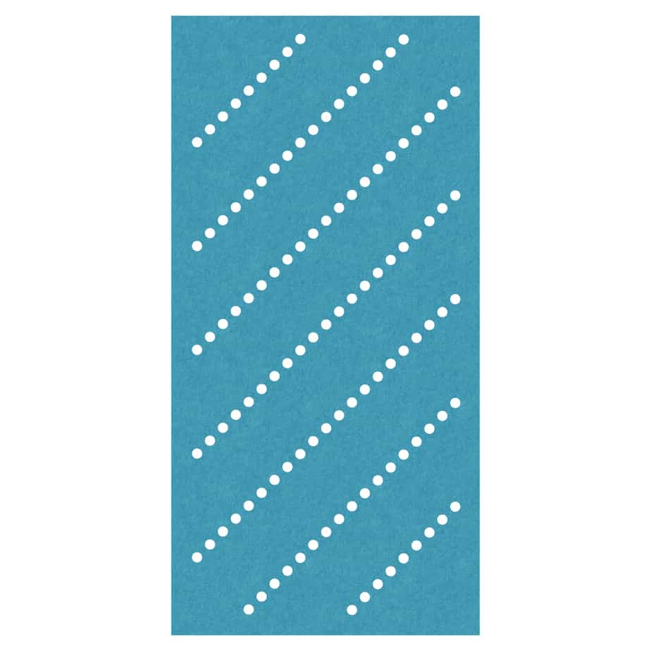 Acoustic Ceiling Tiles – Channel – QTY 4 in Lagoon