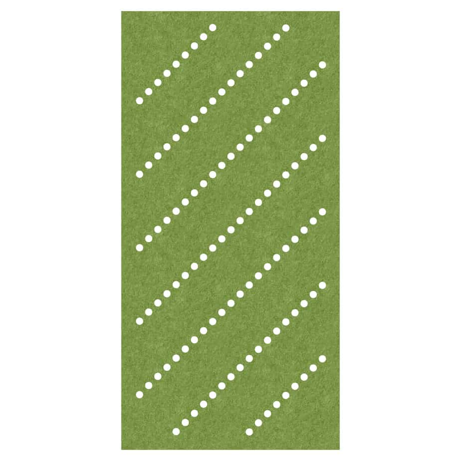 Acoustic Ceiling Tiles – Channel – QTY 4 in Lime
