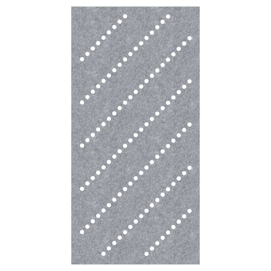 Acoustic Ceiling Tiles – Channel – QTY 4 in Marble