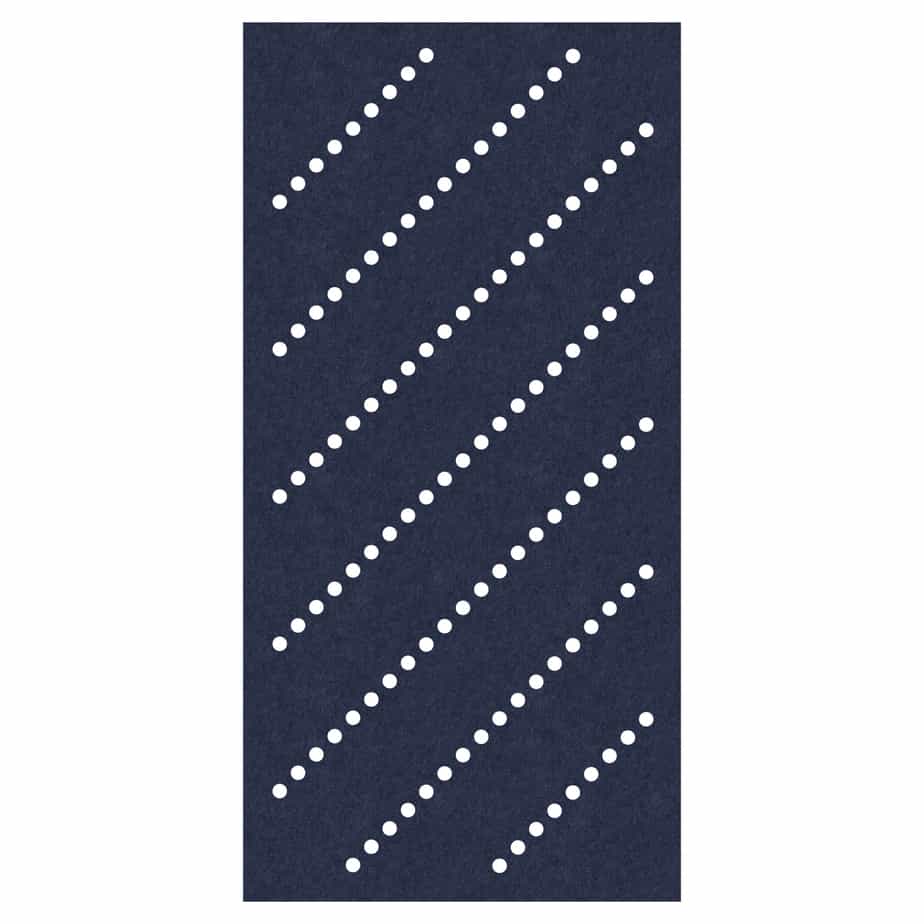 Acoustic Ceiling Tiles – Channel – QTY 4 in Navy