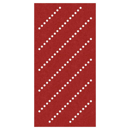 Acoustic Ceiling Tiles – Channel – QTY 4 in Red