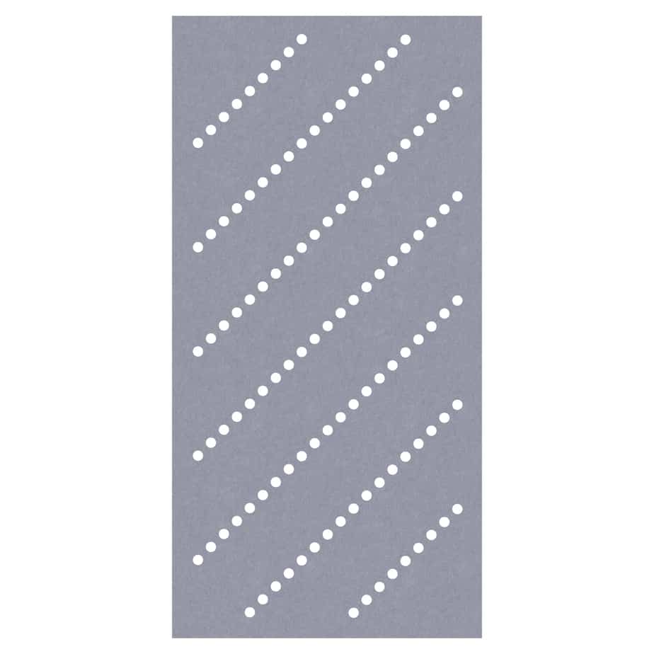 Acoustic Ceiling Tiles – Channel – QTY 4 in Silver
