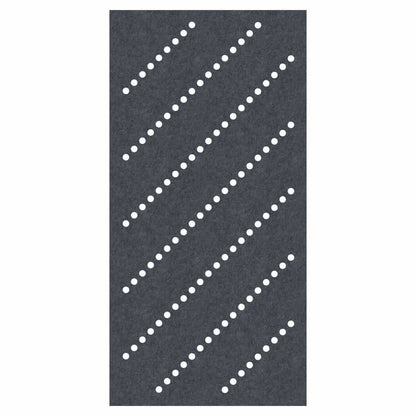 Acoustic Ceiling Tiles – Channel – QTY 4 in Slate
