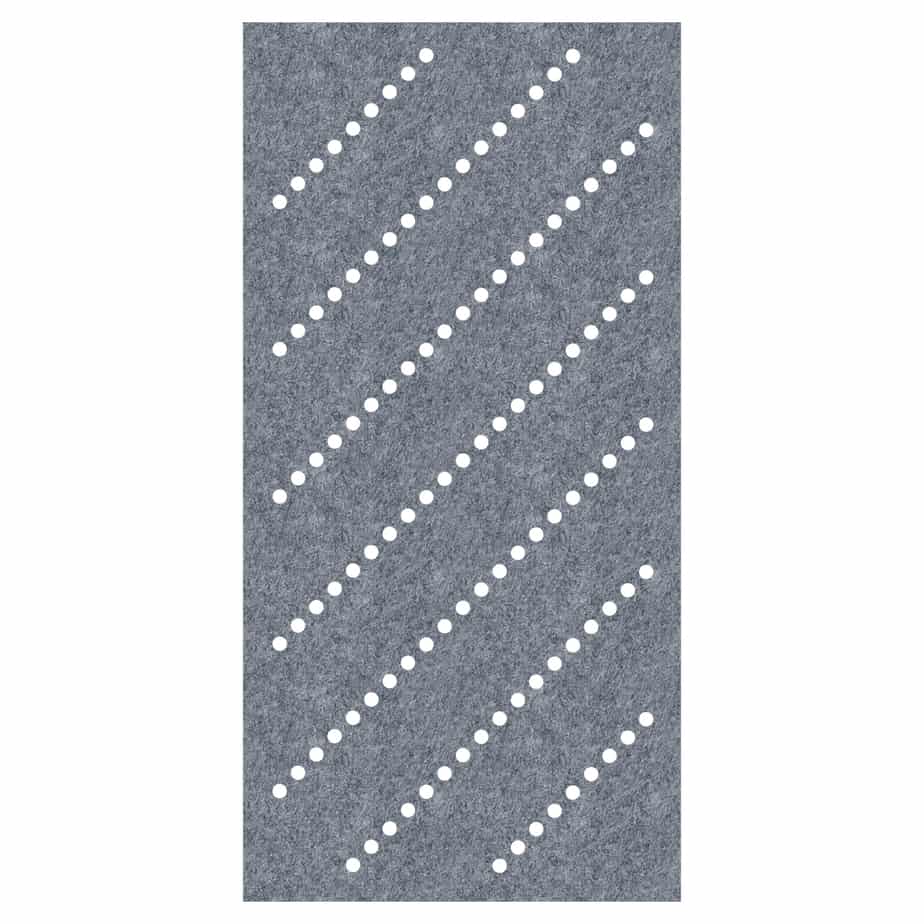 Acoustic Ceiling Tiles – Channel – QTY 4 acoustic felt by Mumble By Design