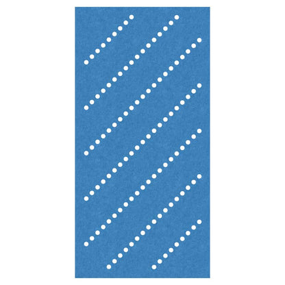 Acoustic Ceiling Tiles – Channel – QTY 4 in Turquoise