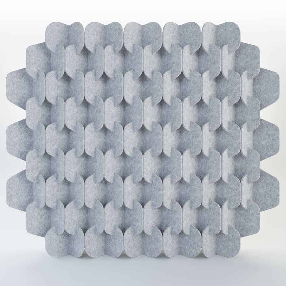 Acoustic Room Divider Screen - Konect in Marble
