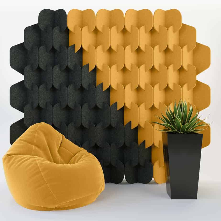 Acoustic Room Divider Screen - Konect