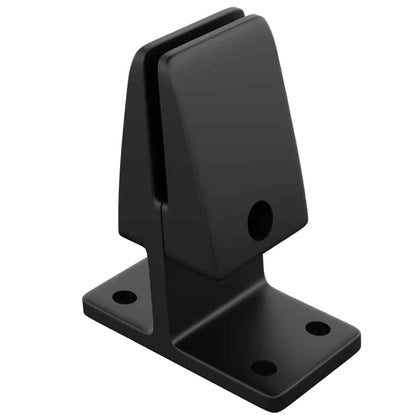 Desk Divider Screen Brackets in Black