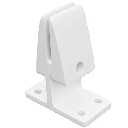 Desk Divider Screen Brackets in White
