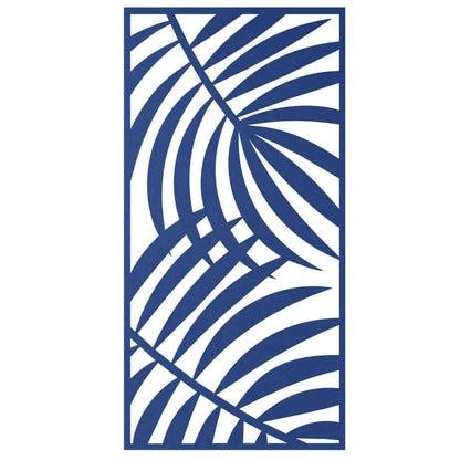 Hanging Room Divider - Botany in Blue