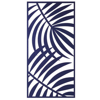 Hanging Room Divider - Botany in Cobalt