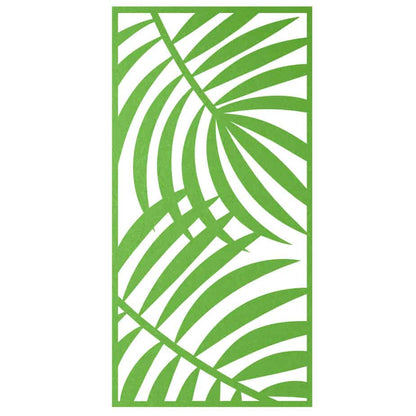 Hanging Room Divider - Botany in Green
