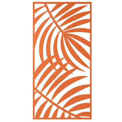Hanging Room Divider - Botany in Orange