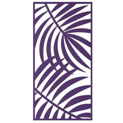 Hanging Room Divider - Botany in Purple