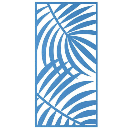 Hanging Room Divider - Botany in Turquoise