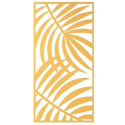 Hanging Room Divider - Botany in Yellow