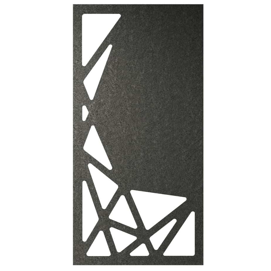 Hanging Room Divider - Carve in Charcoal