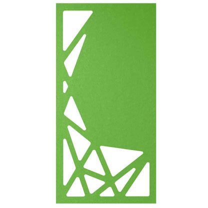 Hanging Room Divider - Carve in Green