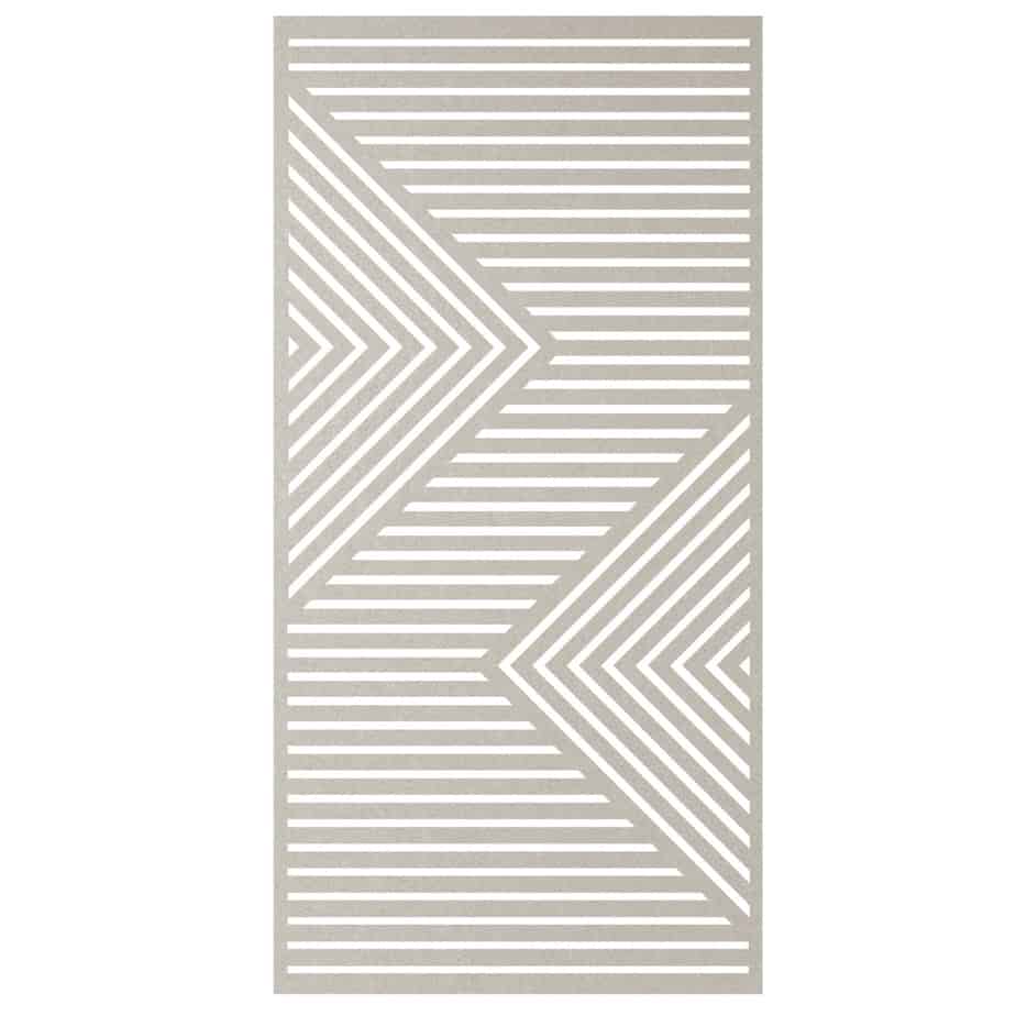 Hanging Room Divider - Chevron acoustic felt by Mumble By Design