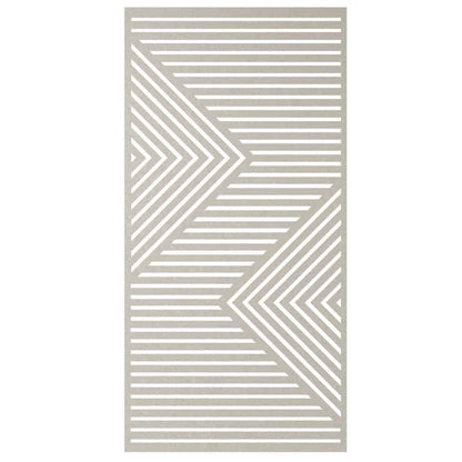 Hanging Room Divider - Chevron acoustic felt by Mumble By Design