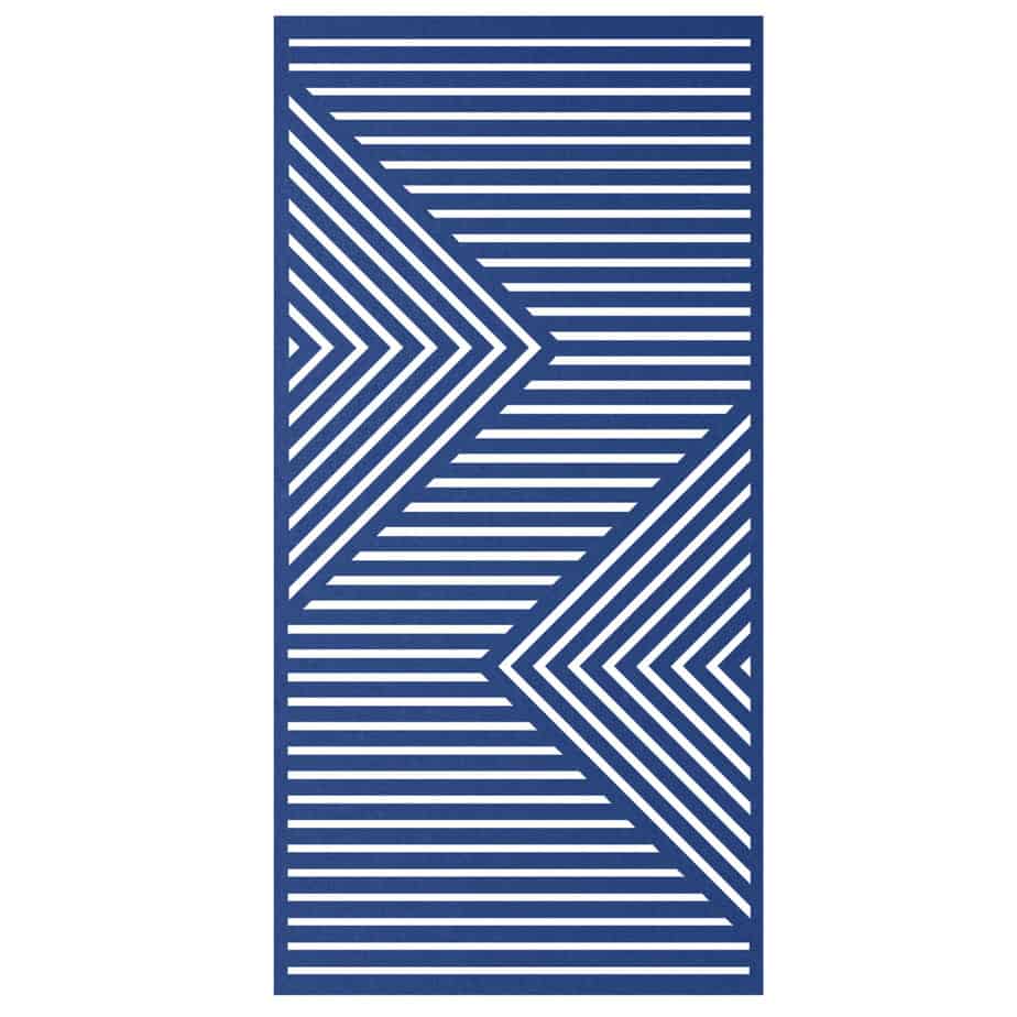 Hanging Room Divider - Sequence in Blue