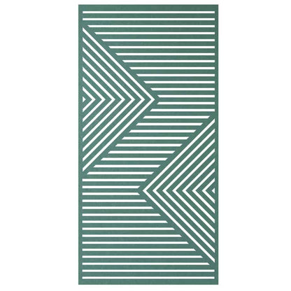 Hanging Room Divider - Chevron in Fern