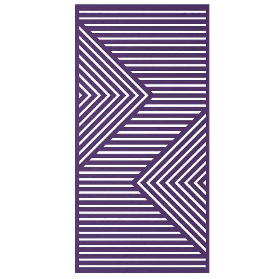 Hanging Room Divider - Sequence in Purple