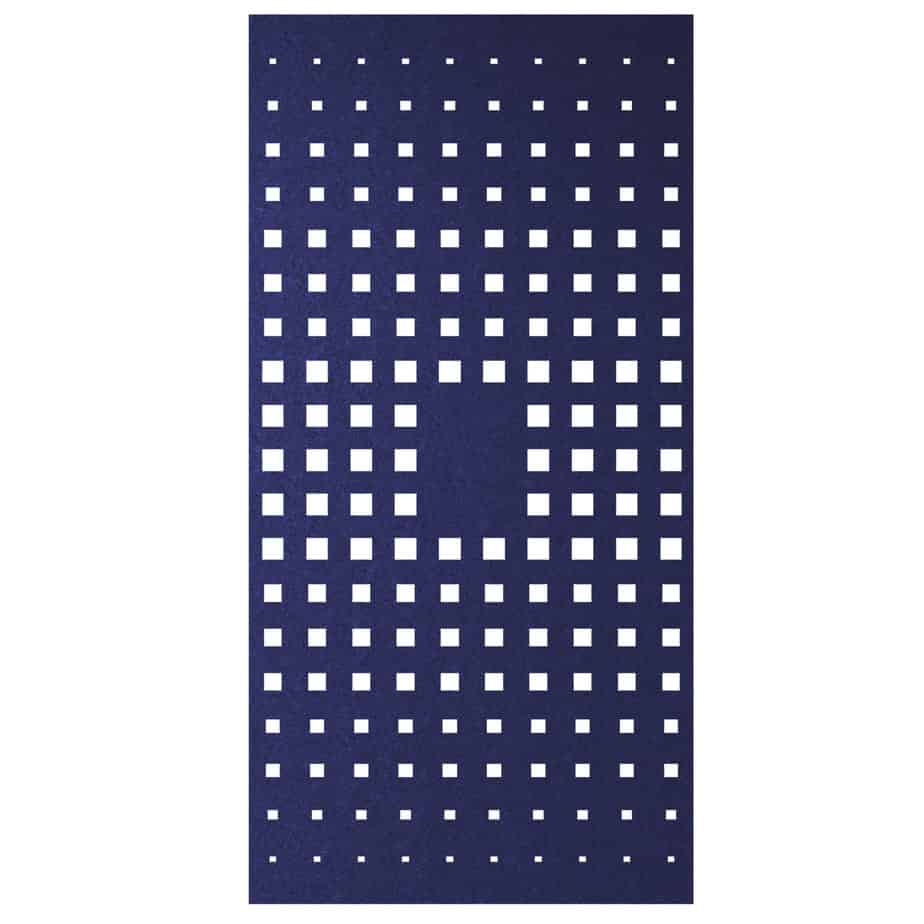 Hanging Room Divider - Crate in Cobalt